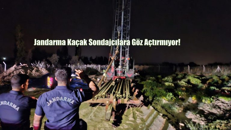 Kasabamızda Kaçak Sondaja Jandarma Baskını!