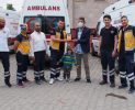112 Ekibinden Kasabamız Halkına Teşekkür Plaketi