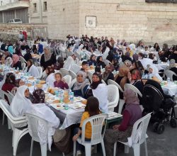 Sulusaray Kasaba halkı iftar yemeğinde bir araya geldi