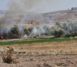 Kasabamız Sarıkaya Mevkinde Yangın Çıktı!