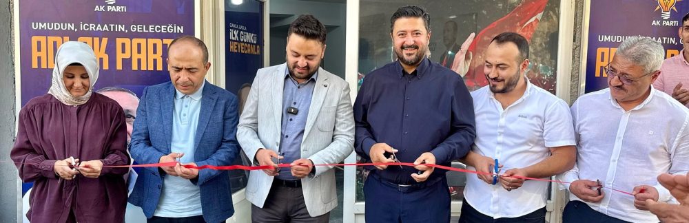 Akparti Heyeti Kasabamızda Belde Binası Açılışını Gerçekleştirdi