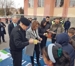 Jandarma Kasabamız İlk Okulunda Öğrencilere Trafik Eğitimi Verdi