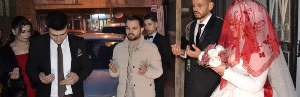 Ümit ile Habibe’ye Ömür Boyu Mutluluklar Dileriz