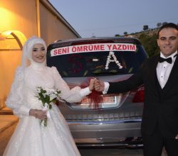 Şilan ile Abdullah’a Ömürboyu Mutluluklar Dileriz