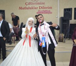 Betül ile Yusuf’a Ömürboyu Mutluluklar Dileriz