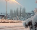 Beklenen kar geldi…