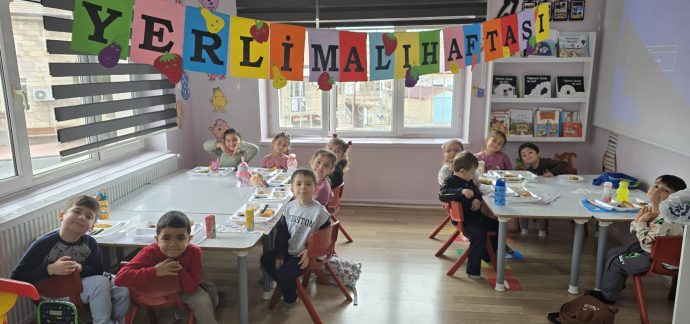 Kasabamız İlkokulunda Yerli Malı Haftası Etkinliği Düzenlendi