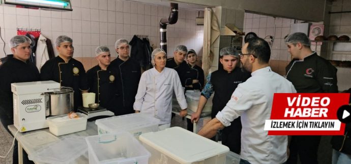 Turizm Meslek Lisesi Öğrencileri Kasabamızda Hamdi Bakery & Baklava işletmesini Ziyaret Etti