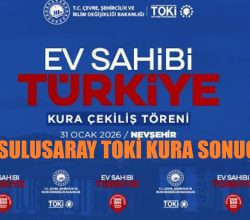 500 Bin Sosyal Konut Kura Çekilişi Gerçekleşti İşte Sonuçlar