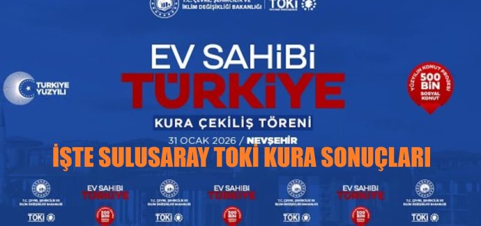 500 Bin Sosyal Konut Kura Çekilişi Gerçekleşti İşte Sonuçlar