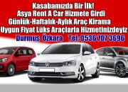 Kasabamızda Bir İlk! Asya Rent A Car Hizmete Girdi