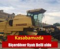 Kasabamızda Biçerdöver Ücreti Belli Oldu