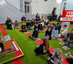 Kasabamız Hamdullah Cami Bu Yılda Çocuklarla Şenlendi