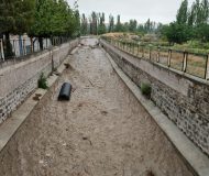 Nevşehir Merkezde Etkili Olan Dolu Yağışı Sele Neden Oldu