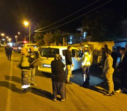 Kasabamızda Maddi Hasarlı ve Yaralanmalı Trafik Kazası