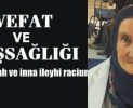 Kasaba halkımızdan Hatice Alay Vefat Etti