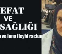 Kasaba halkımızdan Hatice Alay Vefat Etti