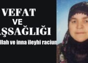 Kasaba Halkımızdan Hatice Sağlam Vefat Etti