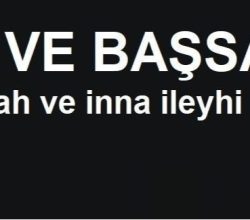 Kasaba Halkımızdan Hasan Çiftçi Eşi Havva Çiftci Vefat Etti