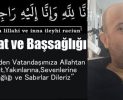 Kasaba Halkımızdan Hilmi Oğlu Ahmet Dingil Vefat Etti