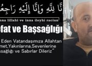 Kasaba Halkımızdan Hilmi Oğlu Ahmet Dingil Vefat Etti