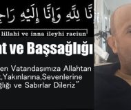 Kasaba Halkımızdan Hilmi Oğlu Ahmet Dingil Vefat Etti