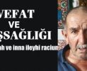 Kasaba Halkımızdan İbrahim Kırşehir Vefat Etti