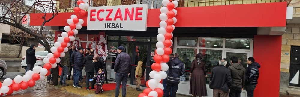 Kasabamızda İkbal Eczanesi Hizmete Girdi