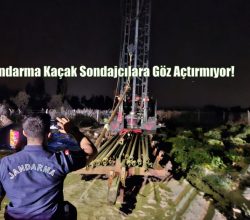 Kasabamızda Kaçak Sondaja Jandarma Baskını!