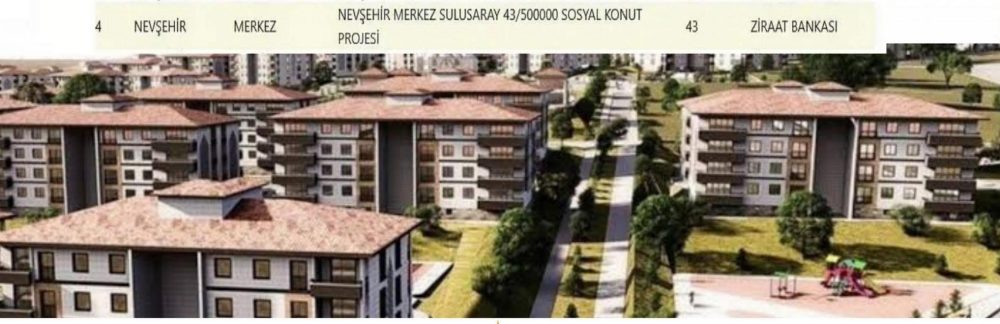 Kasabamıza 43 Yeni Konut Müjdesi