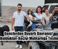 Nevşehirli Gençlerden Duyarlı Davranış