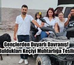 Nevşehirli Gençlerden Duyarlı Davranış