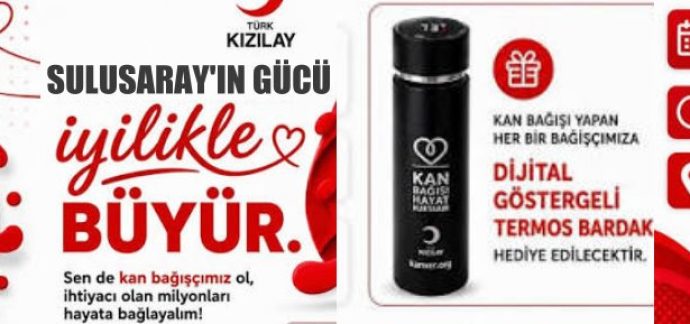 Cuma Günü Kızılay Kan Bağış Kampanyasına Davetlisiniz