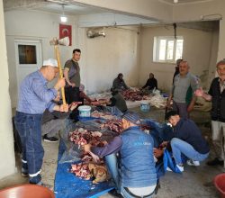 Geleneksel Kasabamızdan Kurban Manzaraları