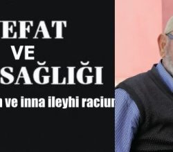 Kasaba Halkımızdan Mehmet Gümüşsuyu Vefat Ettti