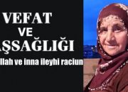 Vefat ve Başsağlığı