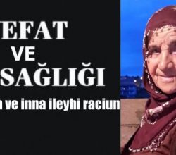 Vefat ve Başsağlığı