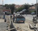 Kasabamızda meydan genişletme çalışması