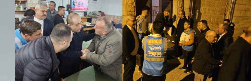 Nevşehir Ak Parti Heyeti Kasabamızda Cami ve Esnafları Ziyaret Etti