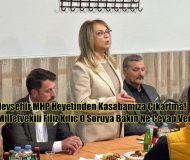 Nevşehir MHP Heyetinden Kasabamıza Çıkartma