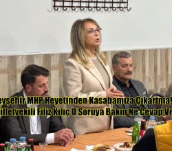 Nevşehir MHP Heyetinden Kasabamıza Çıkartma