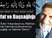 Kasaba Halkımızdan Hüseyin Oğlu Osman Sağlam Vefat Etti