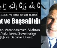 Kasaba Halkımızdan Hüseyin Oğlu Osman Sağlam Vefat Etti
