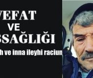 Kasaba Halkımızdan Osman Zopun Vefat Etti