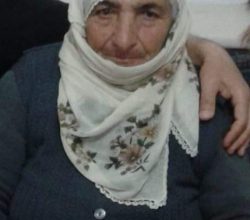 Kasaba Halkımızdan Şerife Ulusoy Vefat Etmiştir