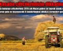 ÇKS Dosyası bulunan çiftçilerimizin Dikkatine!!