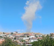 Kasabamızda Dev Hortum Böyle Görüntülendi