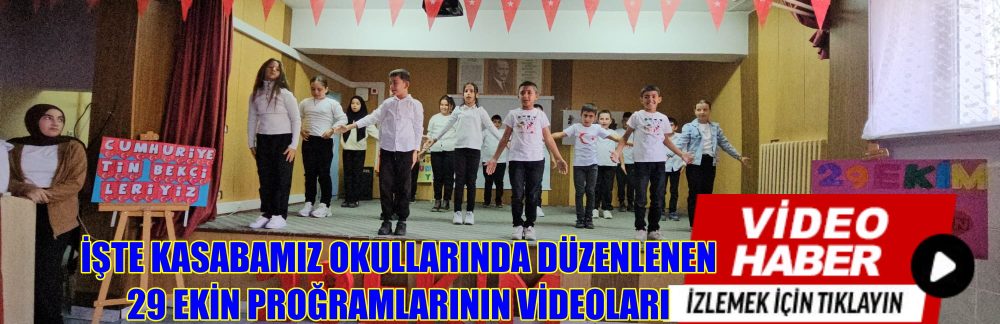 Cumhuriyetimizin 102. Yılı Kasabamız Okullarında Coşkuyla Kutlandı