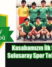 Sulusaray Spor Resmen Kuruldu!