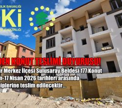 Toki Duyurdu! Sulusaray TOKİ Konutları Teslim Ediliyor